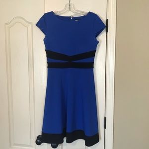 Size 4 blue Karl Lagerfeld dress